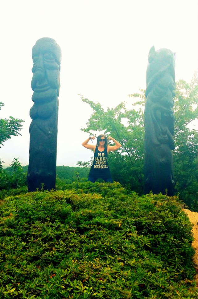 Existe un parque con penes gigantes en Corea del Sur