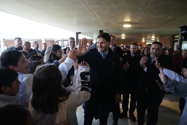 “Este pueblo de gente humilde me dio todo lo que soy hoy y los valores que intento transmitir desde el Gobierno. Los pueblos pequeños le aportan mucho a la Argentina con su trabajo