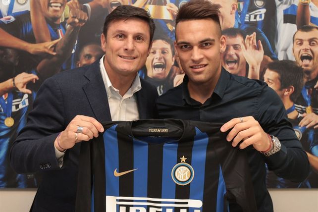 Inter presentó en sociedad a Lautaro Martínez
