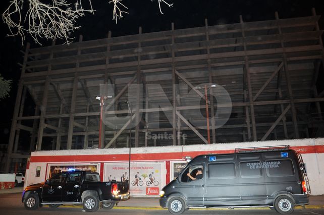 Disparos en la cancha de Unión