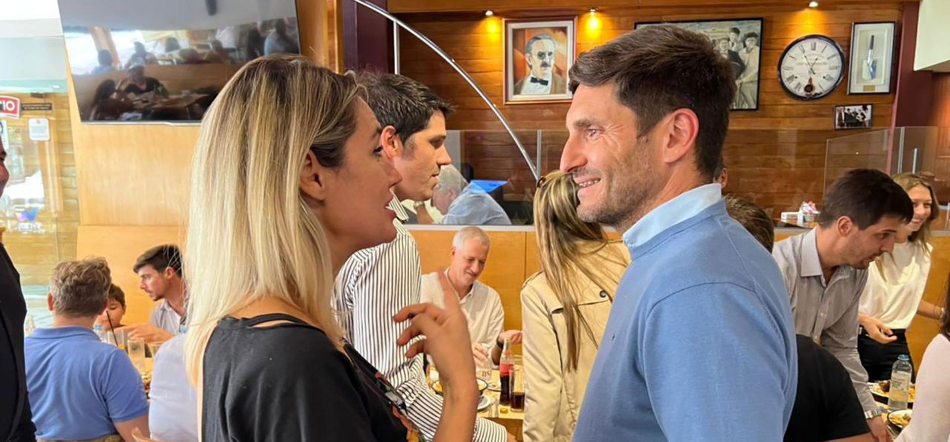 Carolina Losada y Maxiliano Pullaro, en una pelea sin vuelta atrás
