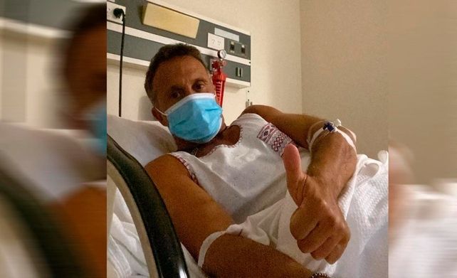 Todo okey. Sergio Lapegüe subió un posteo tras recibir plasma.&nbsp;