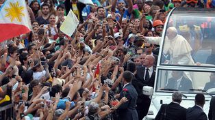 El Papa Francisco agradeció en Twitter el cálido recibimiento en tierras cariocas