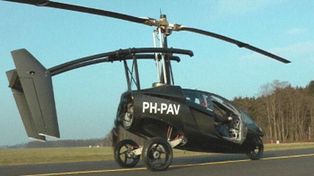 Exitoso vuelo inaugural del auto volador