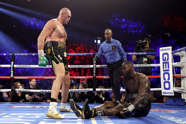 Fury le arrebató el título pesado a Wilder