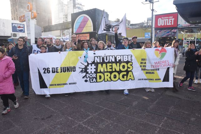 Vuelve al Monumento la Marcha Ni un pibe menos por la droga