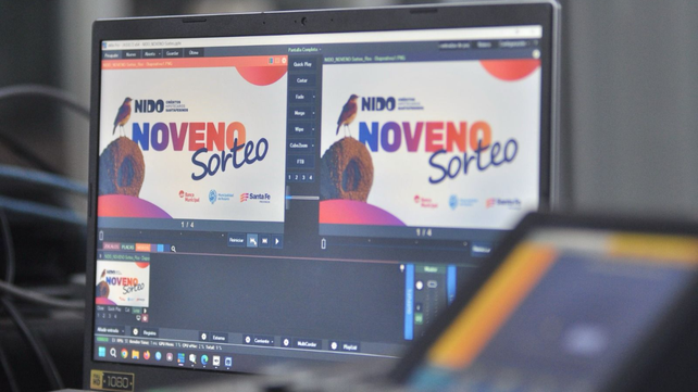 El noveno sorteo de los Créditos Nido se desarrolla en dos tandas por la cantidad de inscriptos.