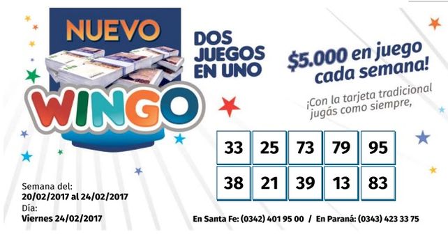 Wingo semanal