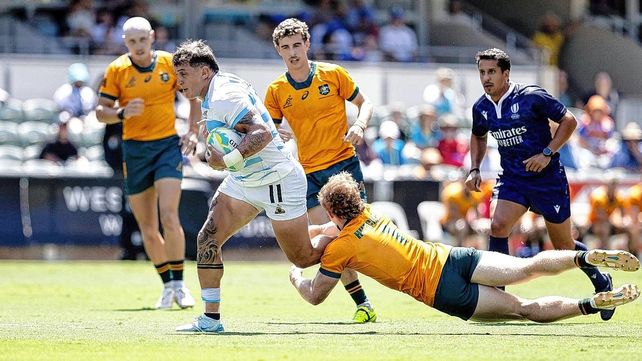 &nbsp;Los Pumas 7´s ganaron en tiempo extra a Australia en el debut en el Seven de Perth por un ajustado 31 a 26.