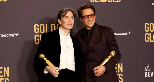 Cilian Murphy y Robert Downey Jr fueron premiados en las categorías de mejor actor dramático y mejor actor de reparto