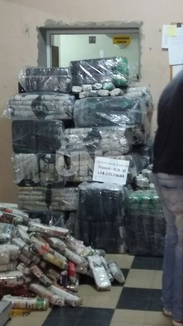 Secuestraron 746 kilos de hojas de coca durante un procedimiento en Las Colonias
