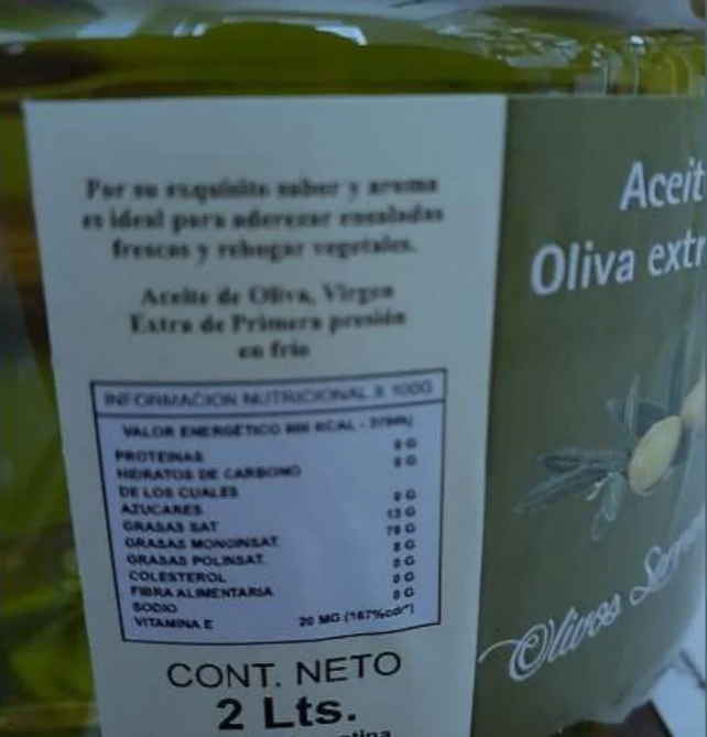 Anmat prohibió la venta de dos marcas de aceite de oliva
