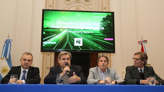 La provincia administrará la autopista Santa Fe -  Rosario a través de un fideicomiso