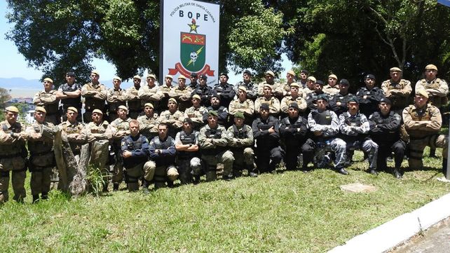 Dos integrantes de la Tropa de Operaciones Especiales realizaron un curso de capacitación en Brasil