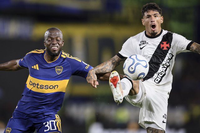 Boca perdió la ida ante Vasco da Gama.