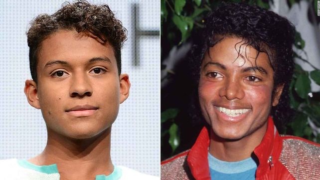 El film estará protagonizado por Jaafar Jackson (izquierda)