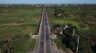 Imágenes del puente Carretero cerrado al tránsito vehicular desde el drone del UNO&nbsp;