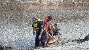 Siguen buscando el cuerpo de Maximiliano Camozzi en Rosario del Tala.