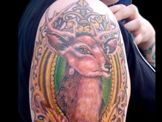Zoncera navideña: una galería de tatuados con motivos navideños