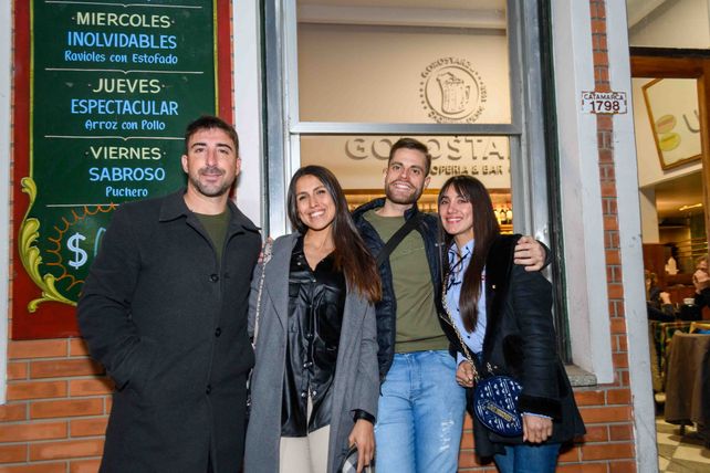 Luciano Fornaso, Fernanda Accavallo, Gonzalo Pláy  Madeleine Navarro