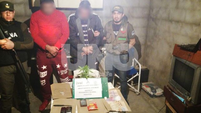 Sin salida: cayeron los principales vendedores de drogas de El Trébol en el departamento San Martín