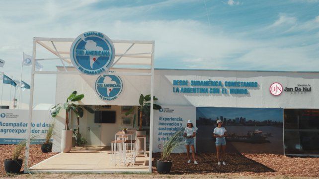 La Compañía Sud Americana de Dragados, filial local de Jan De Nul Group, en Expoagro 2023