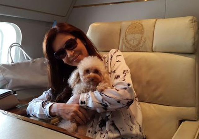 Las desopilantes aventuras aéreas de Lolita, la perra de Cristina