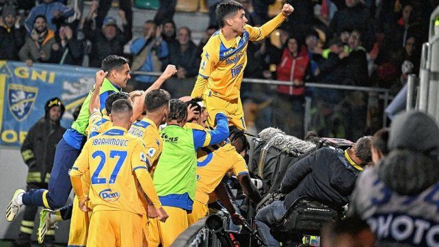 Calcio: Frosinone venció a Empoli en el cierre de la fecha
