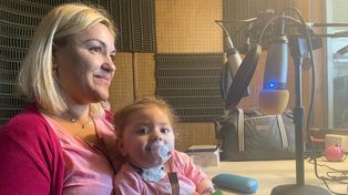Verónica es una referente en Santa Fe para otros padres de niños con AME.