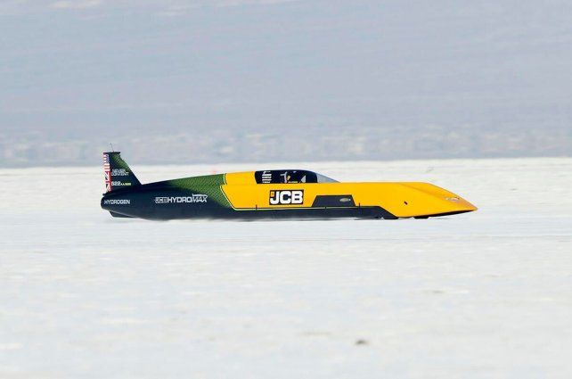 Rompió un récord mundial con un auto propulsado por hidrógeno: 653 km/h
