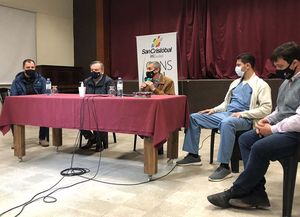 Michlig recorrió San Cristóbal, evaluó la situación sanitaria y la obra de pavimento urbano