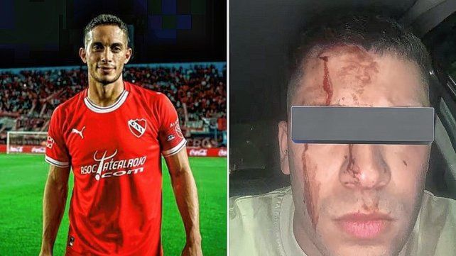Denunciaron a Iván Marcone por golpear a un hincha de Independiente.