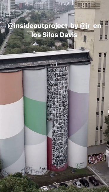 Obra fotográfica de las paredes externas del museo Macro voló con la tormenta