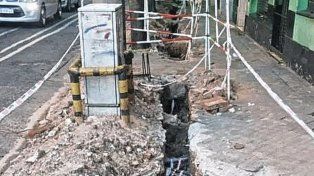Otro ladrón de cables con quemaduras de gravedad en Rosario