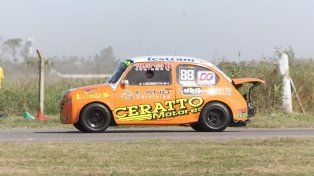 El santafesino Gonzalo Lazarotto finalizó en la tercera posición en los Fiat 600 TZ.