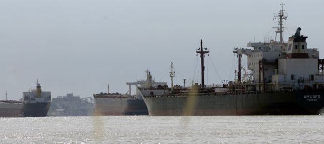 Los barcos colisionaron a la altura de Zárate