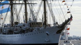 El gobierno nacional anunció que la fragata Libertad llegará al puerto de Buenos Aires el 9 de enero