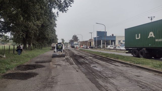 Casilda: Vialidad Nacional inició mejoras en el tramo urbano de la ruta 33