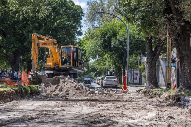 La ejecución de la obra estratégica de reconstrucción y remodelación de bulevar Seguí entre Oroño y San Martín tiene algunos efectos colaterales sobre los comerciantes y vecinos de la zona