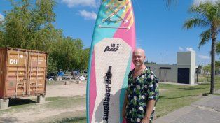 Nicolás Cortopassi, habló del nuevo proyecto de SUP en Paraná.