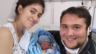 Benjamín, el bebé que nació en la pandemia