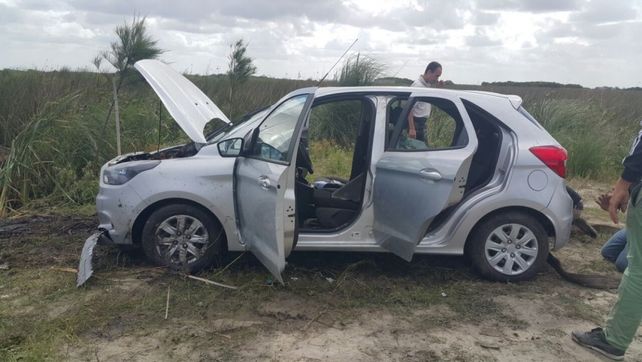 Tres rosarinos fueron guiados por el GPS directo a un zanjón y tuvieron que ser rescatados