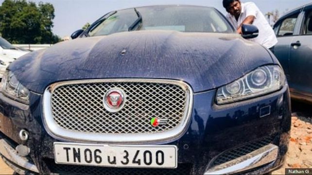 Los autos que van a remate en Chennai