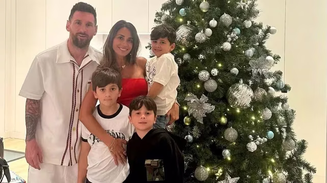 La familia Messi pasará las fiestas en la ciudad