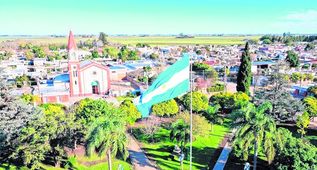 En crecimiento. Pujato está enclavada en la zona núcleo productiva del país