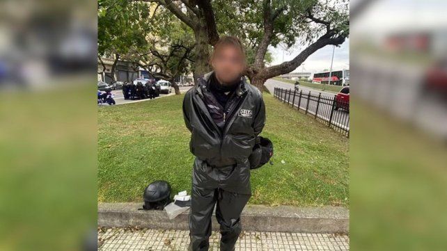 Motochorro importado: atraparon a un ladrón australiano en Buenos Aires