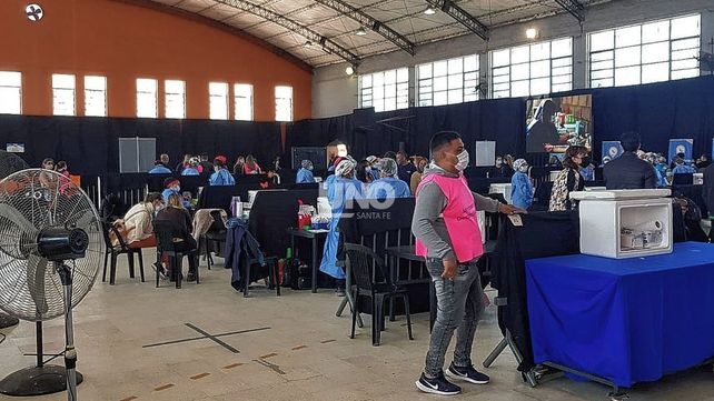 Cómo continúa la vacunación en la ciudad de Santa Fe
