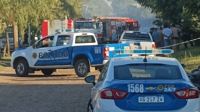 Una mujer murió en un incendio en una vivienda de Avenida Entre Ríos de la ciudad de San Salvador.