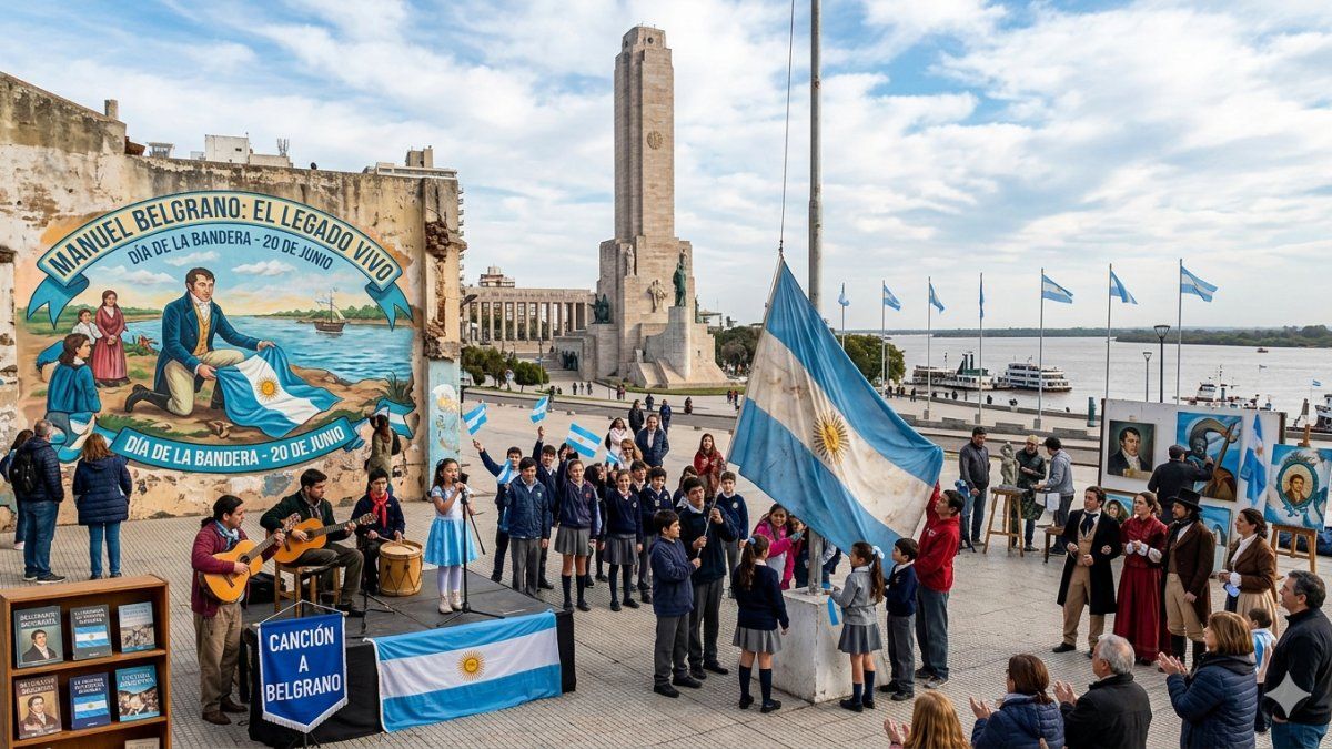 Entre símbolos y relatos, el lugar de Manuel Belgrano en la cultura argentina