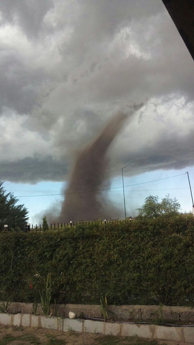 Un tornado azotó a San Luis